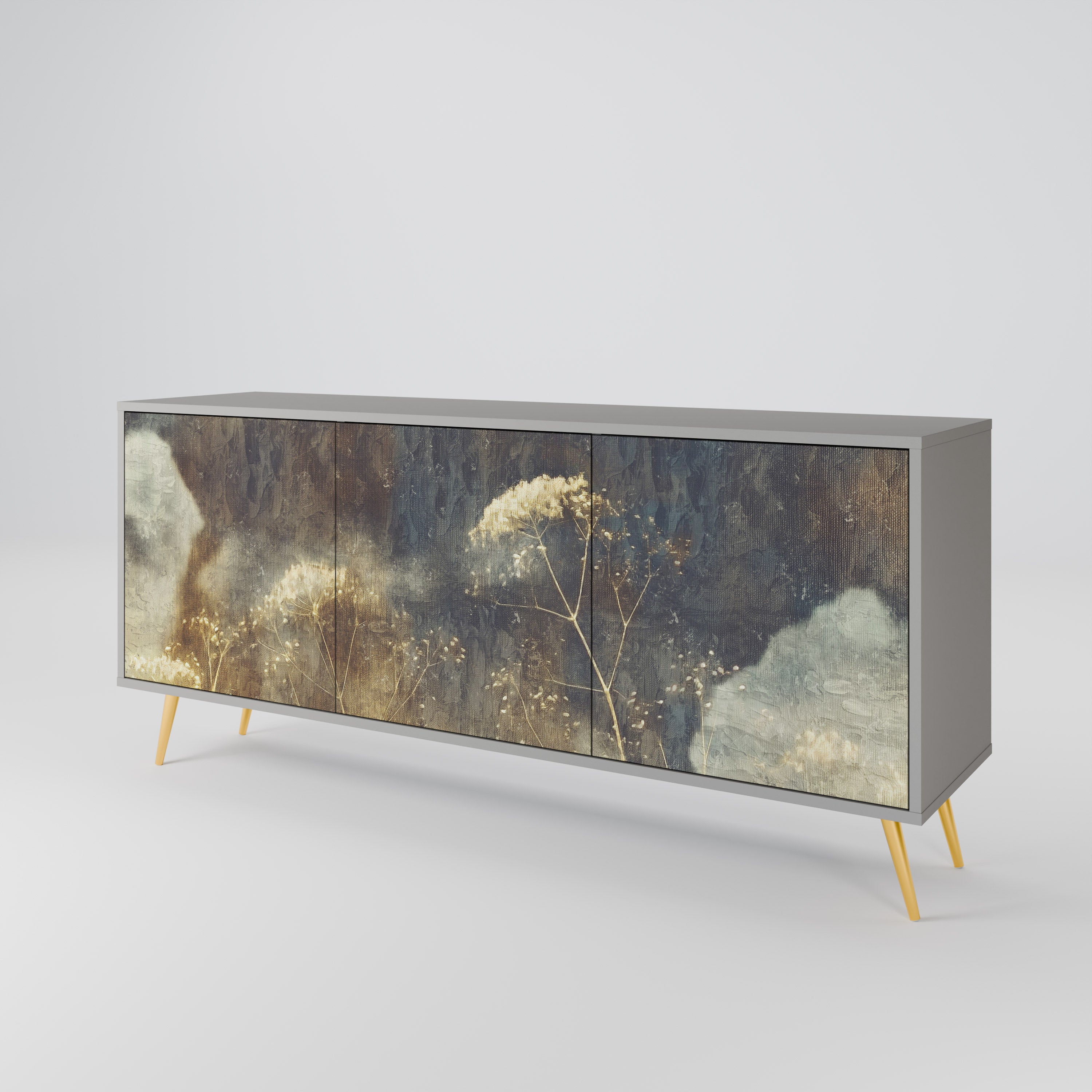 GENTLE POWER 3-Door Sideboard