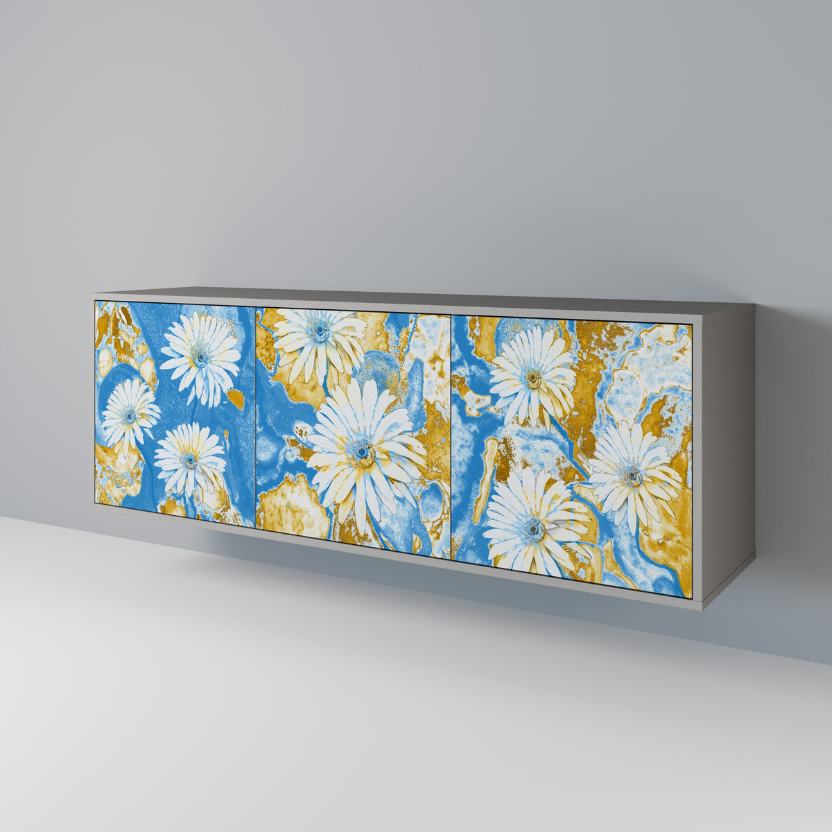 DAISY LUXE 3-Door Sideboard
