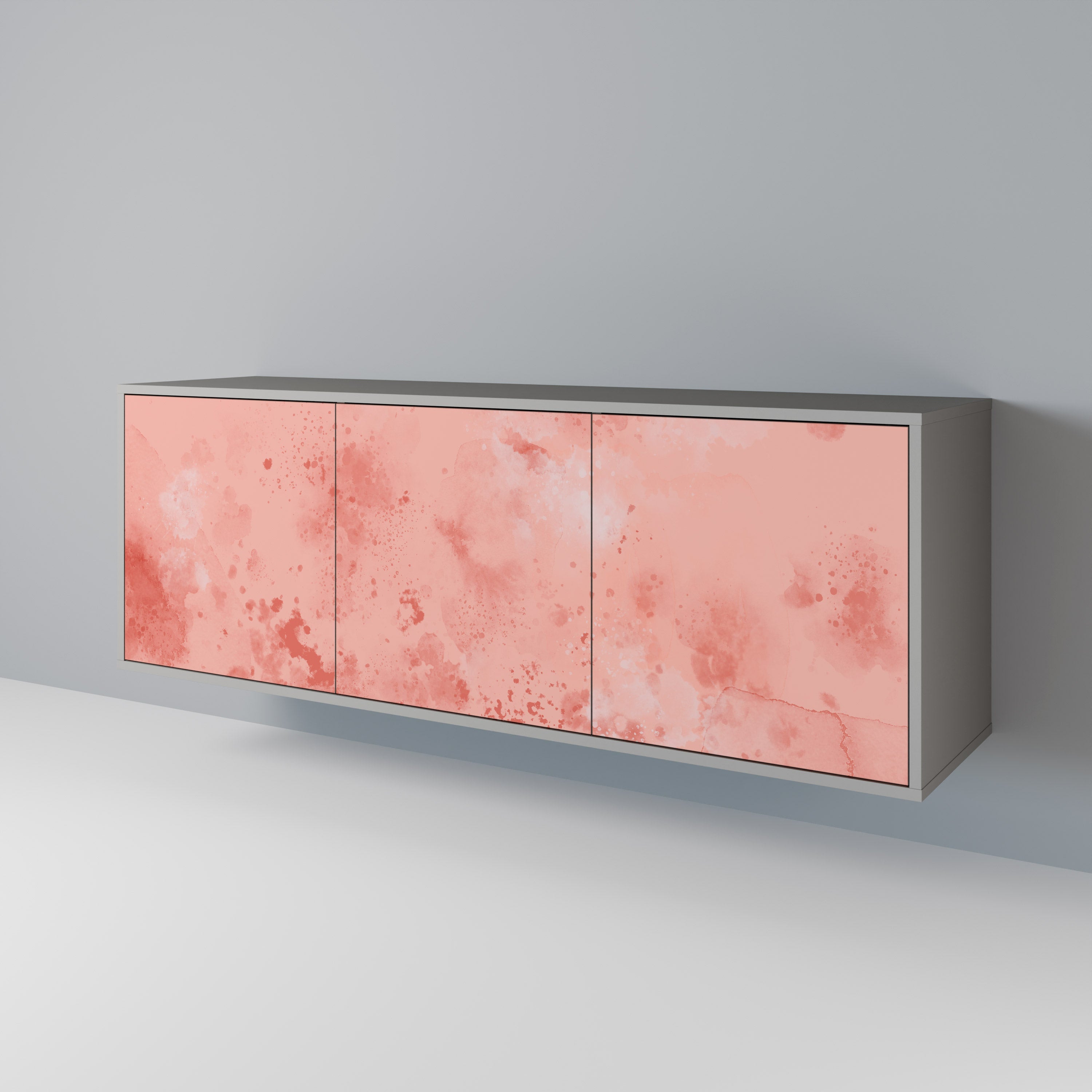 Buffet 3 portes CRANE DANCE finition grise