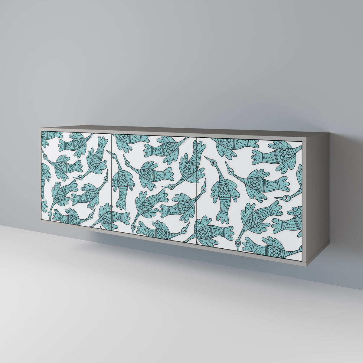 WATERSPOUT SONGIBIRD 3-Door Sideboard