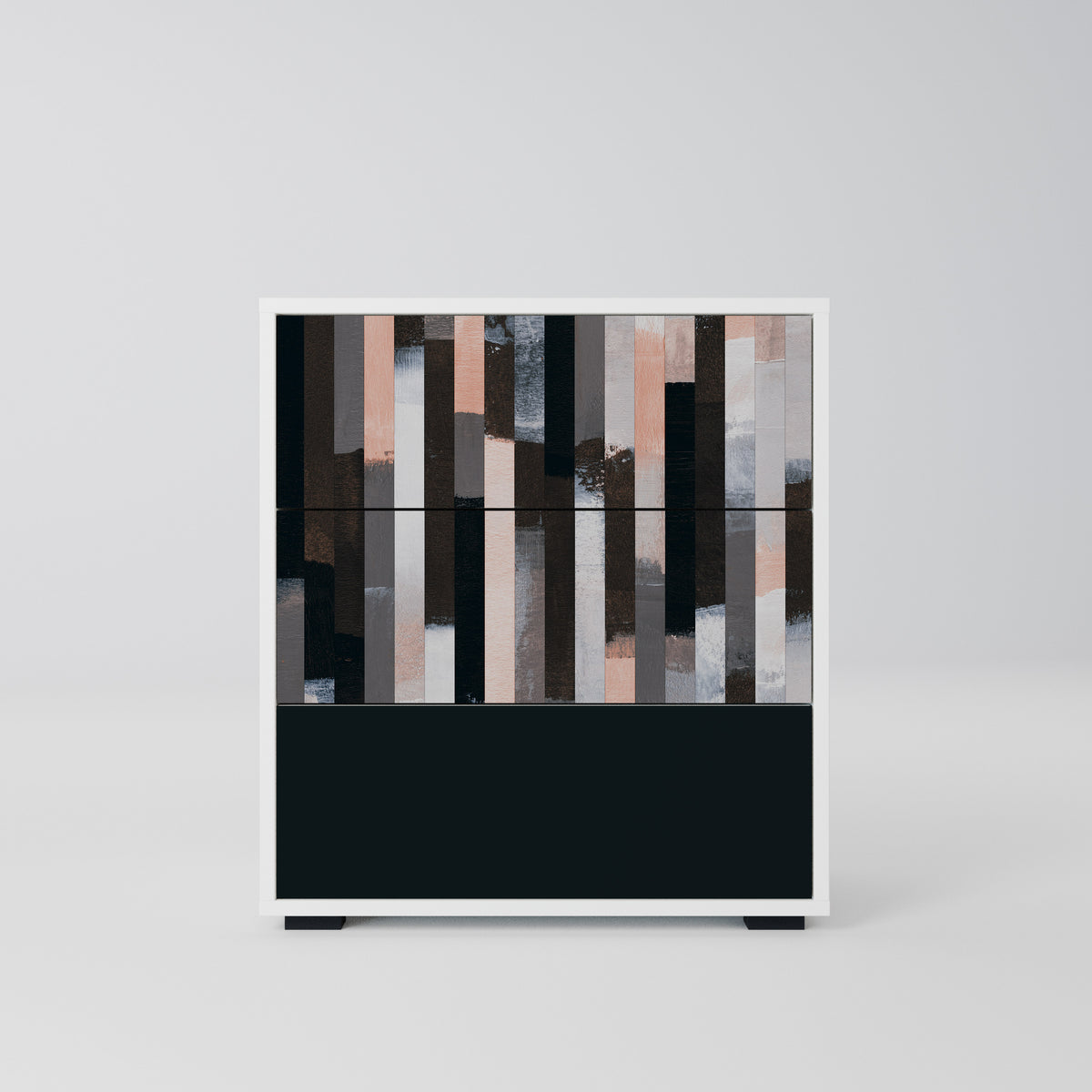 COLLAGE OF RECTANGLES Chest of drawers