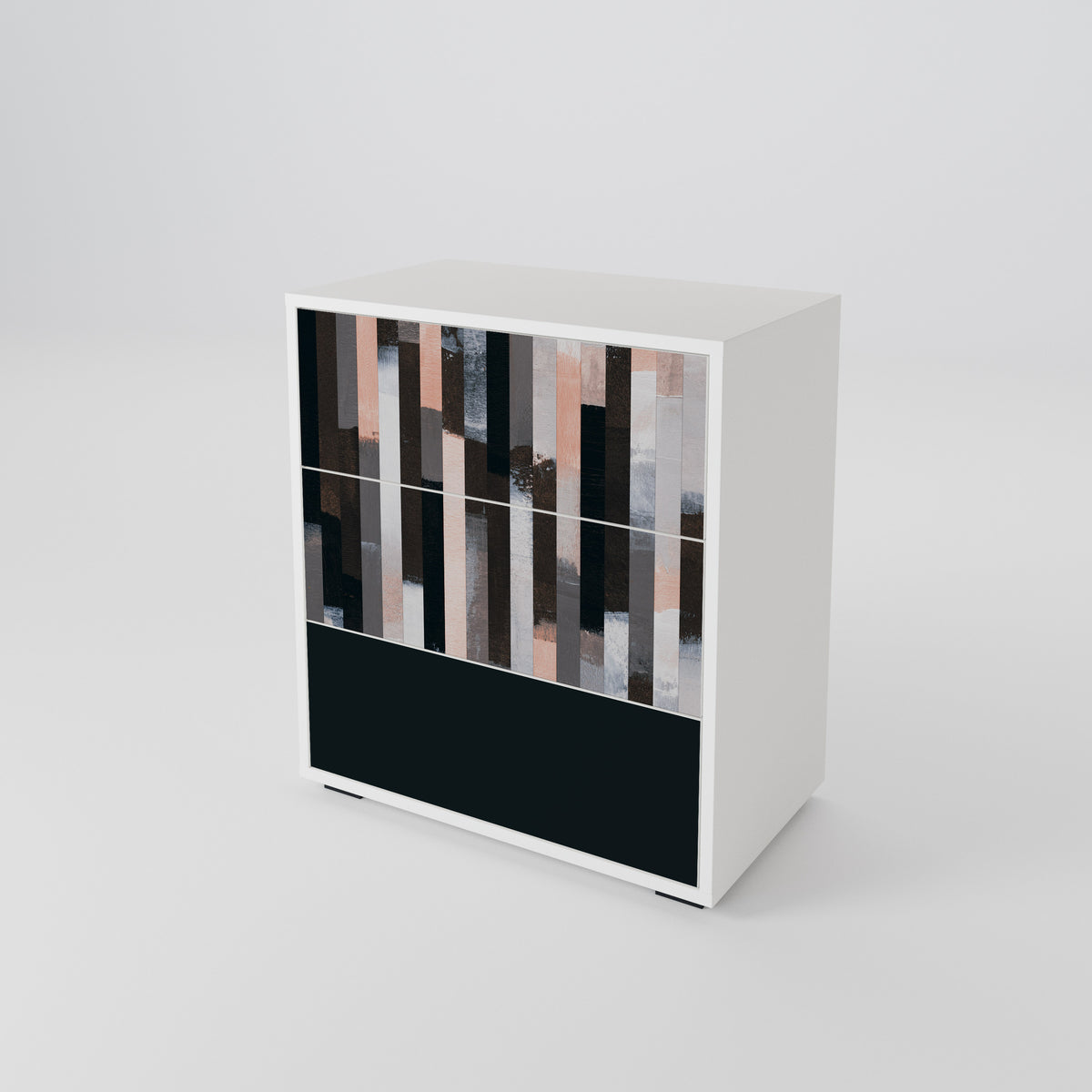 COLLAGE OF RECTANGLES Chest of drawers