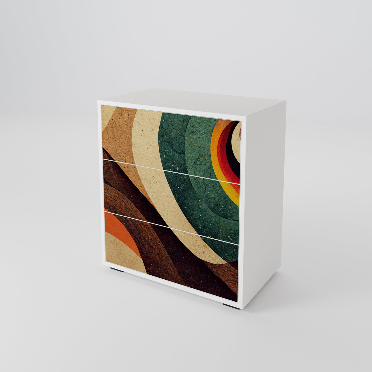 COLORFUL STRANDS Chest of drawers