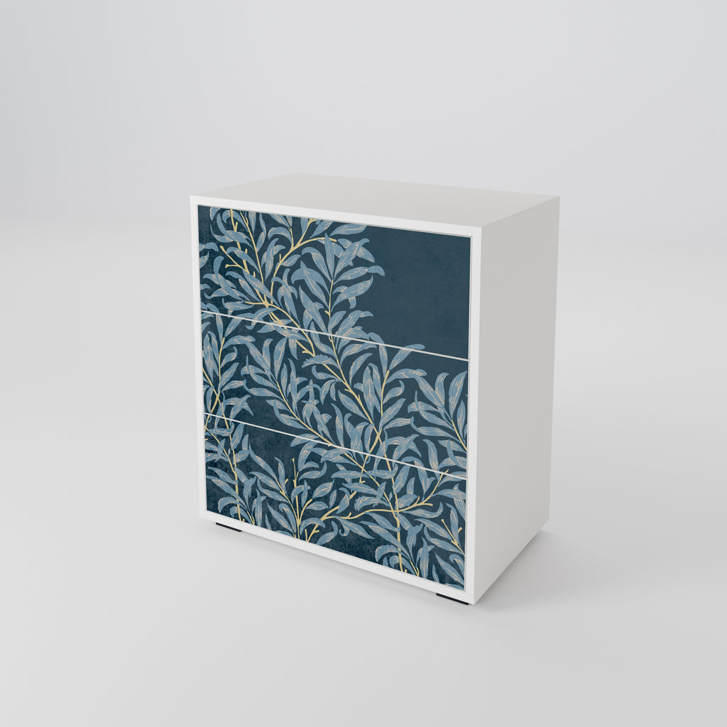 BLUE LEAVES Chest of drawers