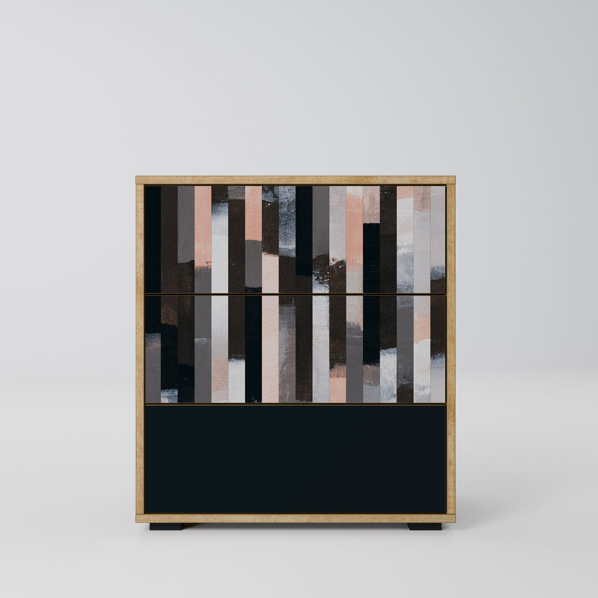 COLLAGE OF RECTANGLES Chest of drawers