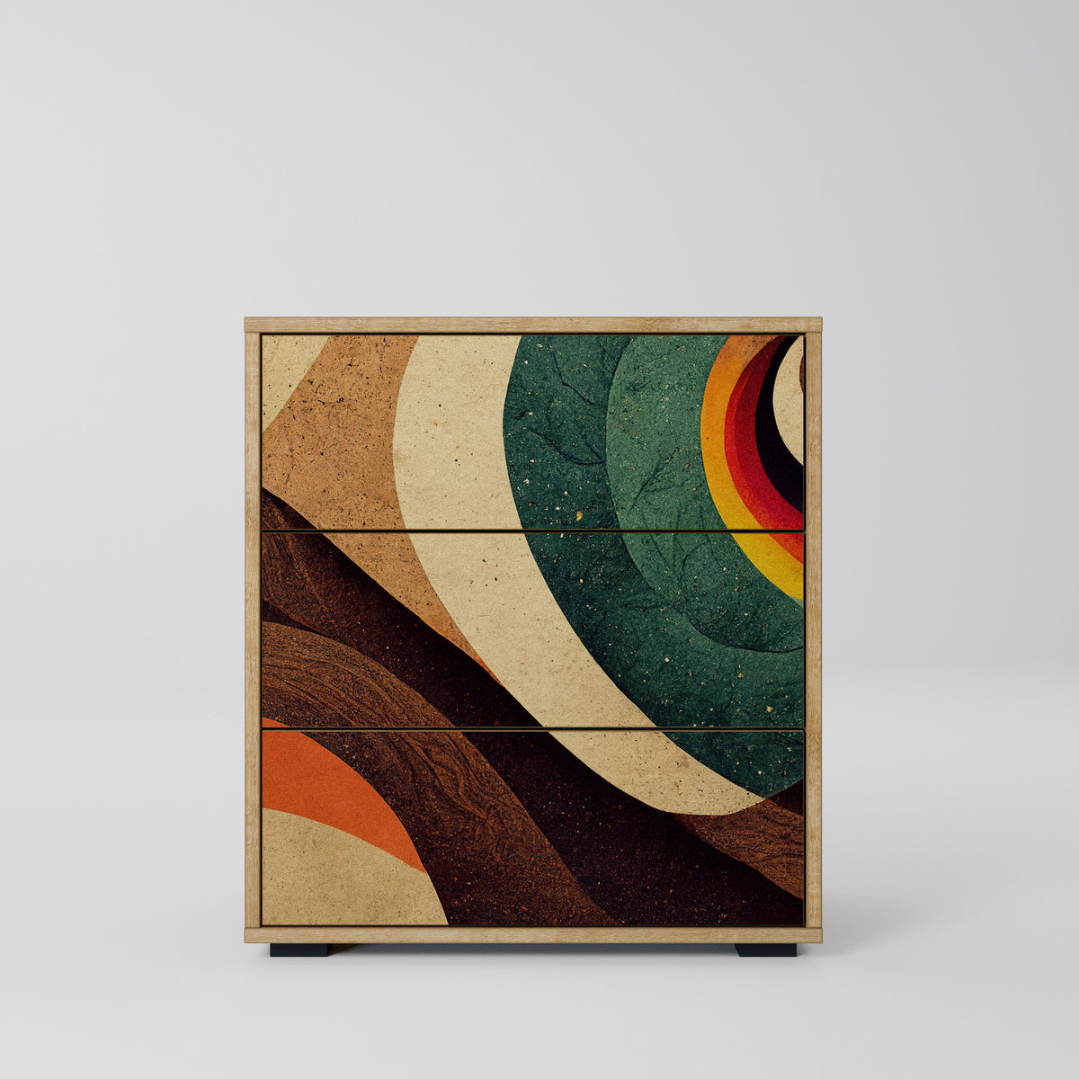COLORFUL STRANDS Chest of drawers