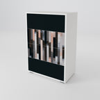 COLLAGE OF RECTANGLES Chest of drawers