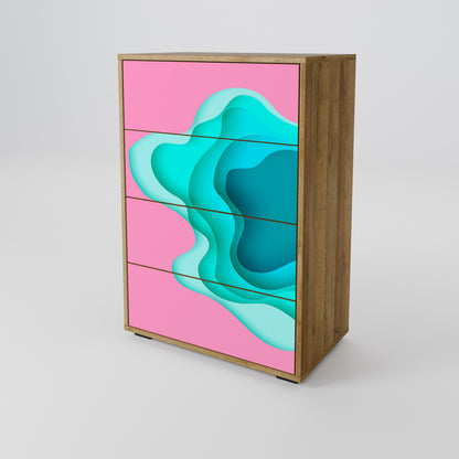 CYANIC ABYSS Chest of drawers