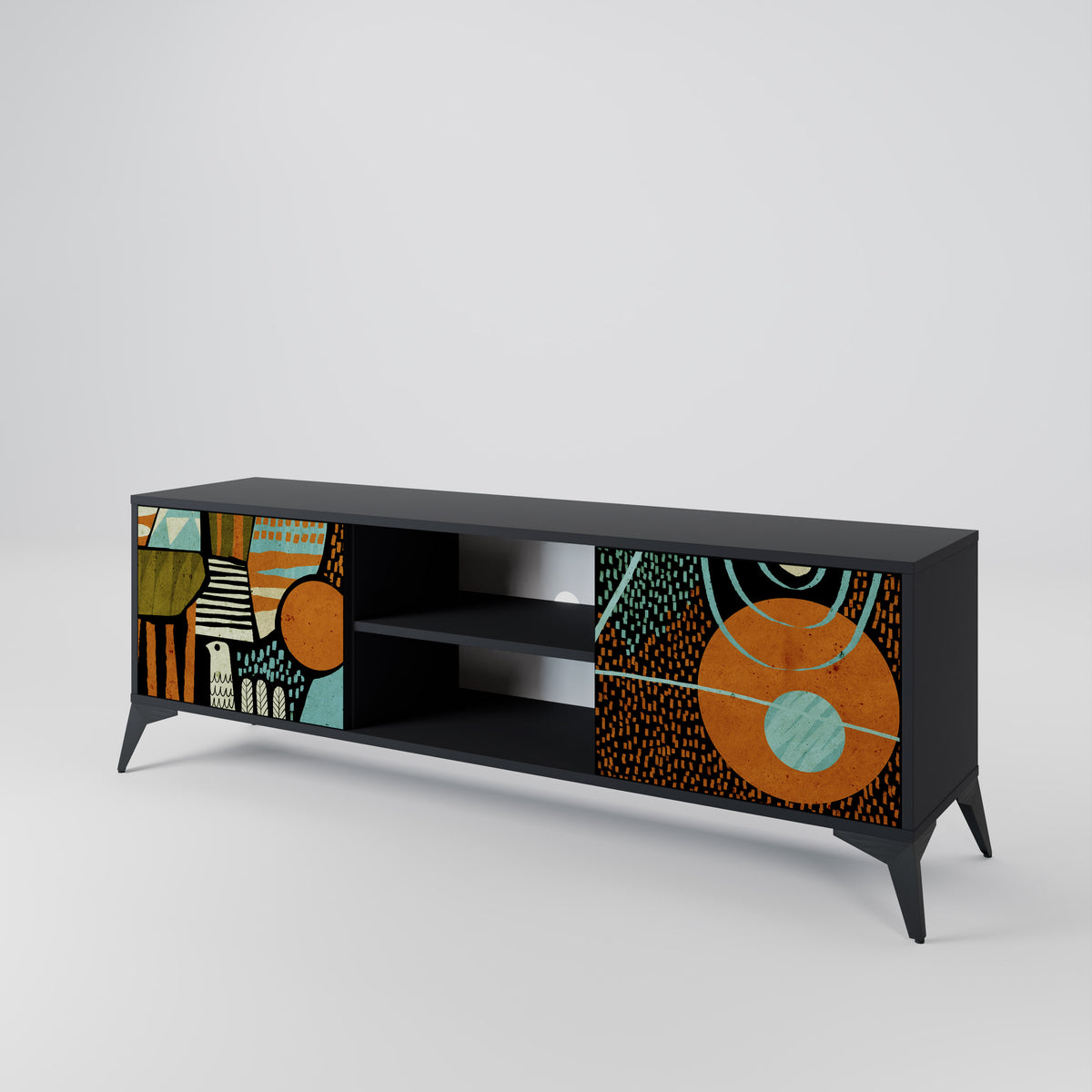 GEODE GLIMMER 2-Door TV Cabinet