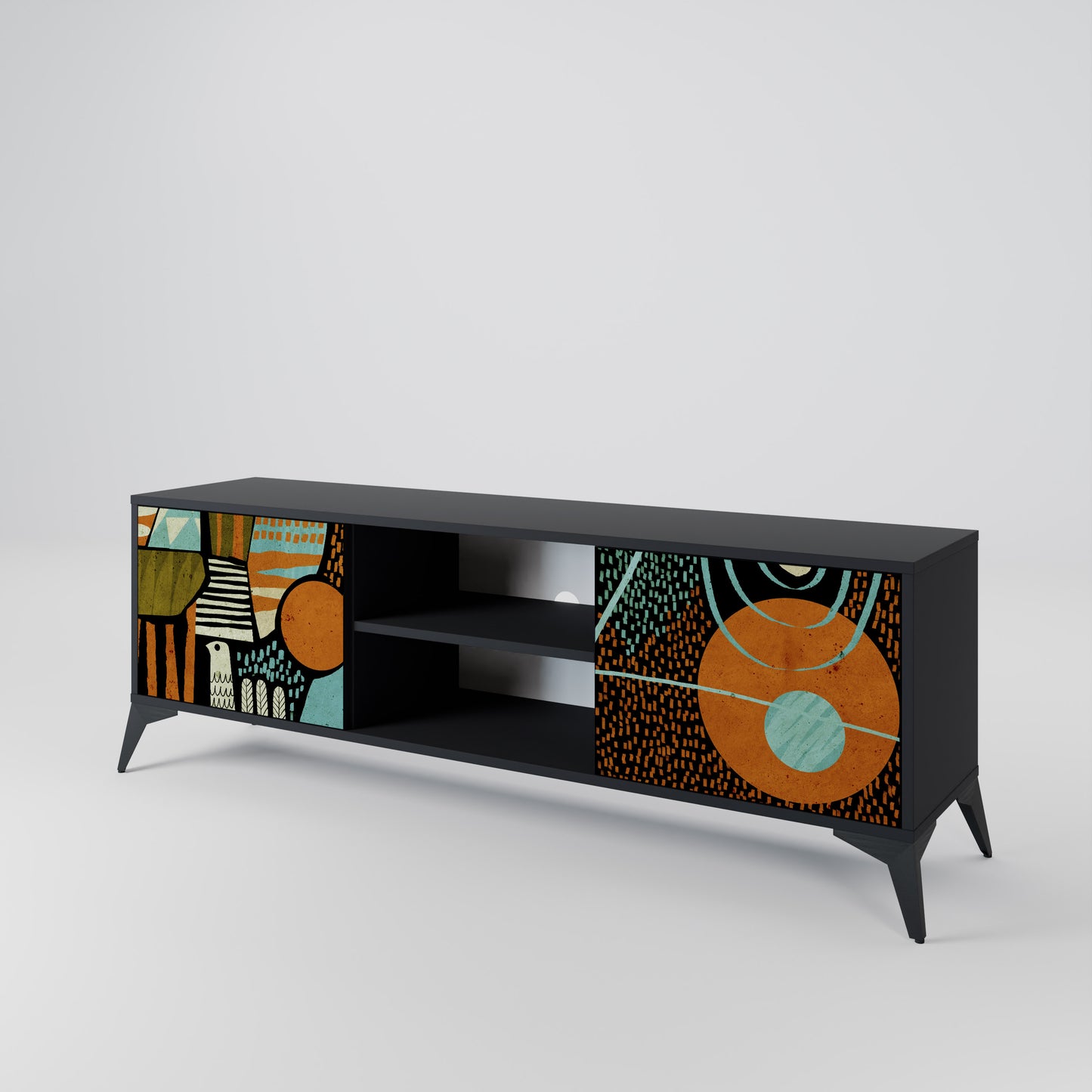 GEODE GLIMMER 2-Door TV Cabinet