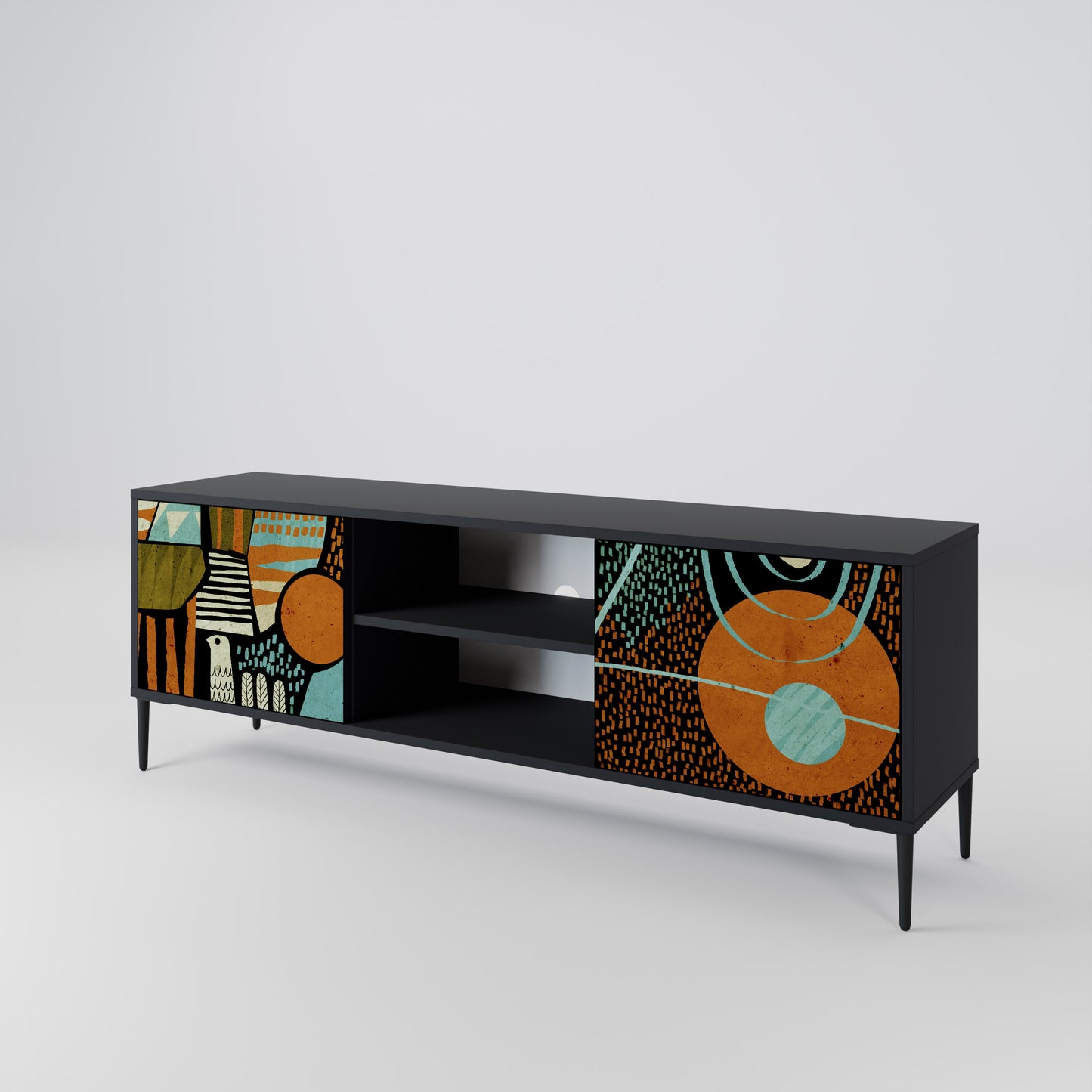 GEODE GLIMMER 2-Door TV Cabinet