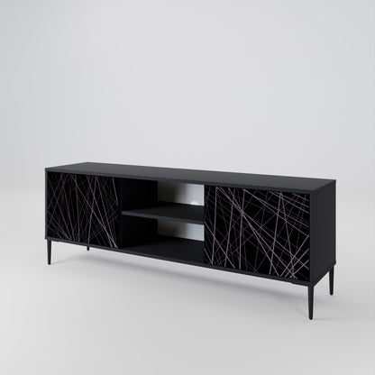 SHIMMER SPIDERGRAM 2-Door TV Cabinet