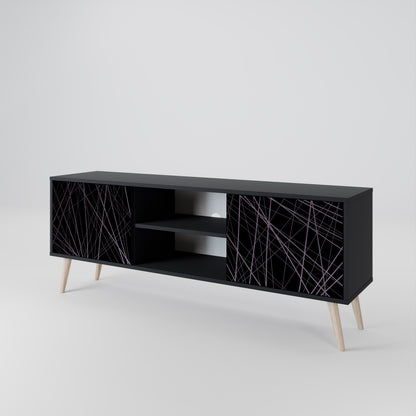 SHIMMER SPIDERGRAM 2-Door TV Cabinet
