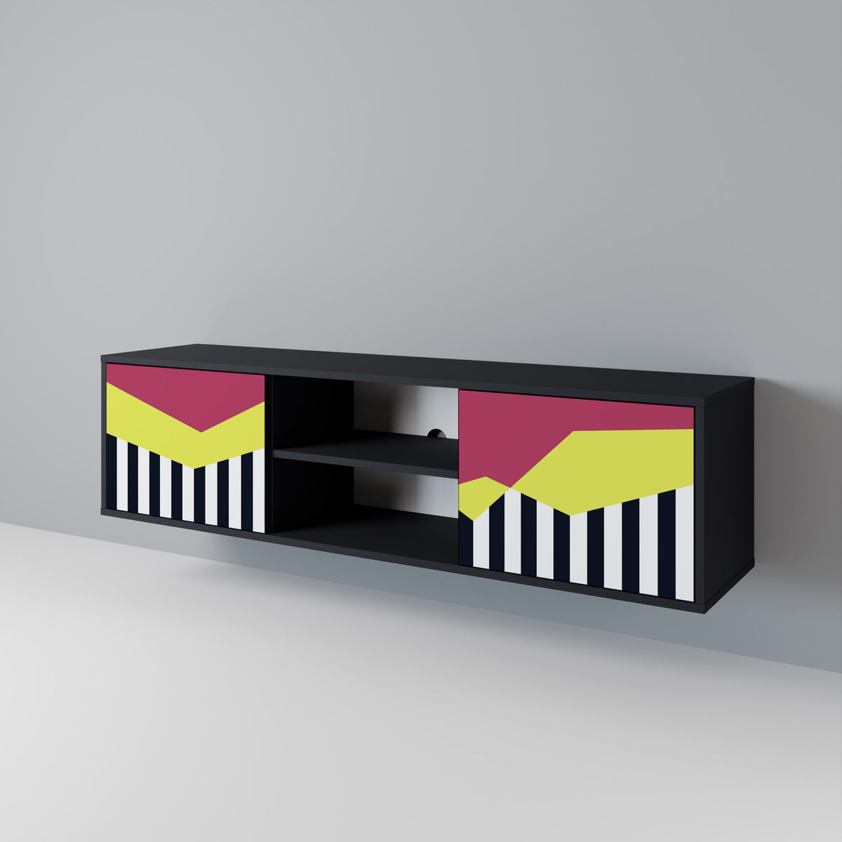 PIANO FANTASY 2-Door TV Cabinet