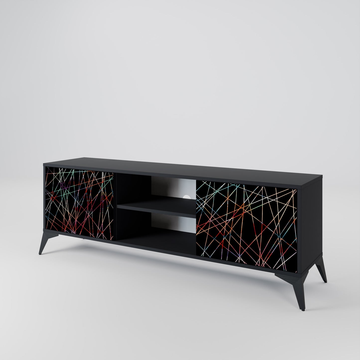 LUMINOUS SNARE 2-Door TV Cabinet