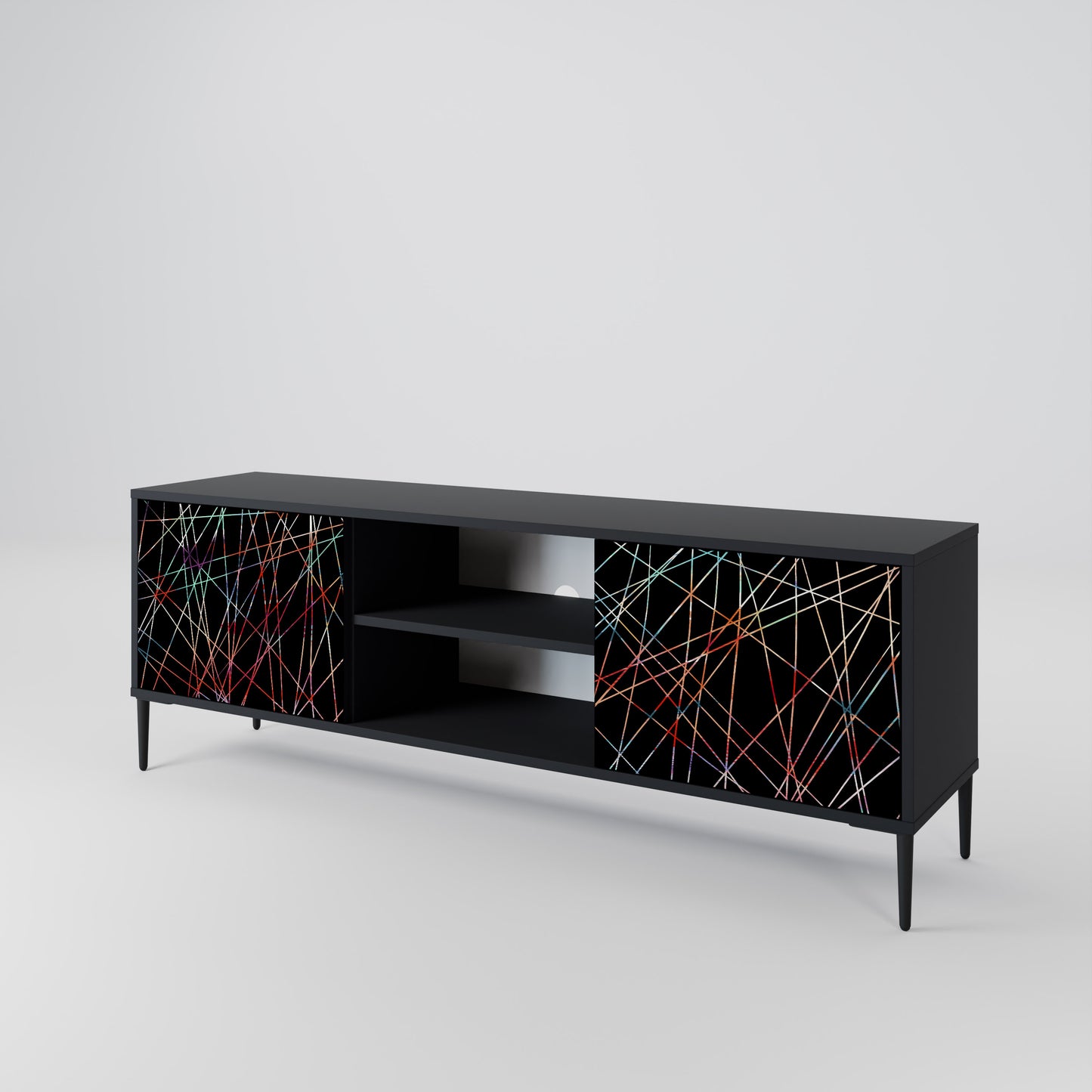 LUMINOUS SNARE 2-Door TV Cabinet