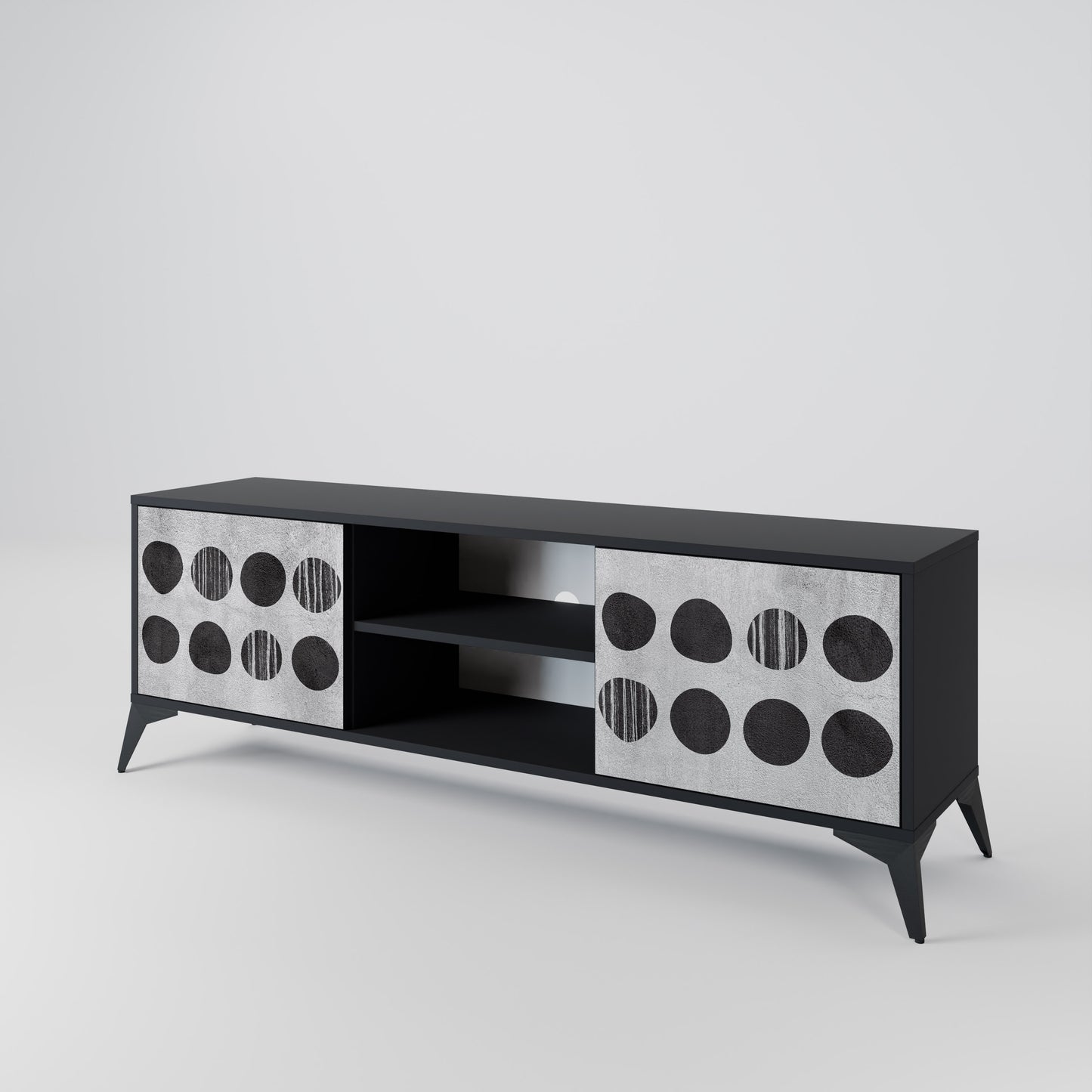 GHOSTLY GRADIENTS 2-Door TV Cabinet