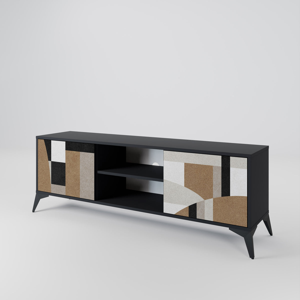 DELICATE MEMENTO 2-Door TV Cabinet