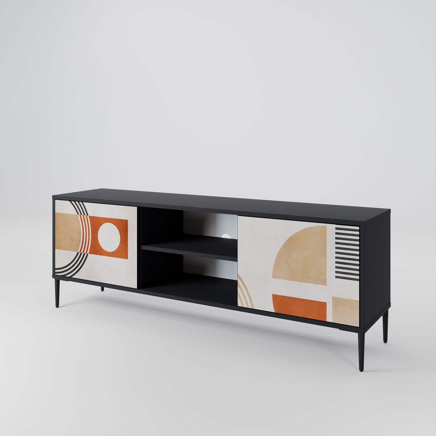 SPACE AROUND 2-Door TV Cabinet