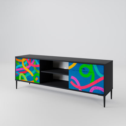 STREAMER TANGLE 2-Door TV Cabinet