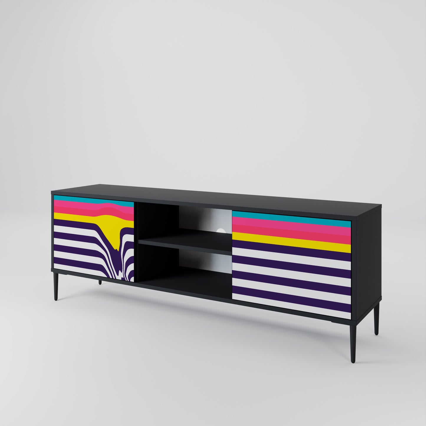 TONE COLLAPSE 2-Door TV Cabinet