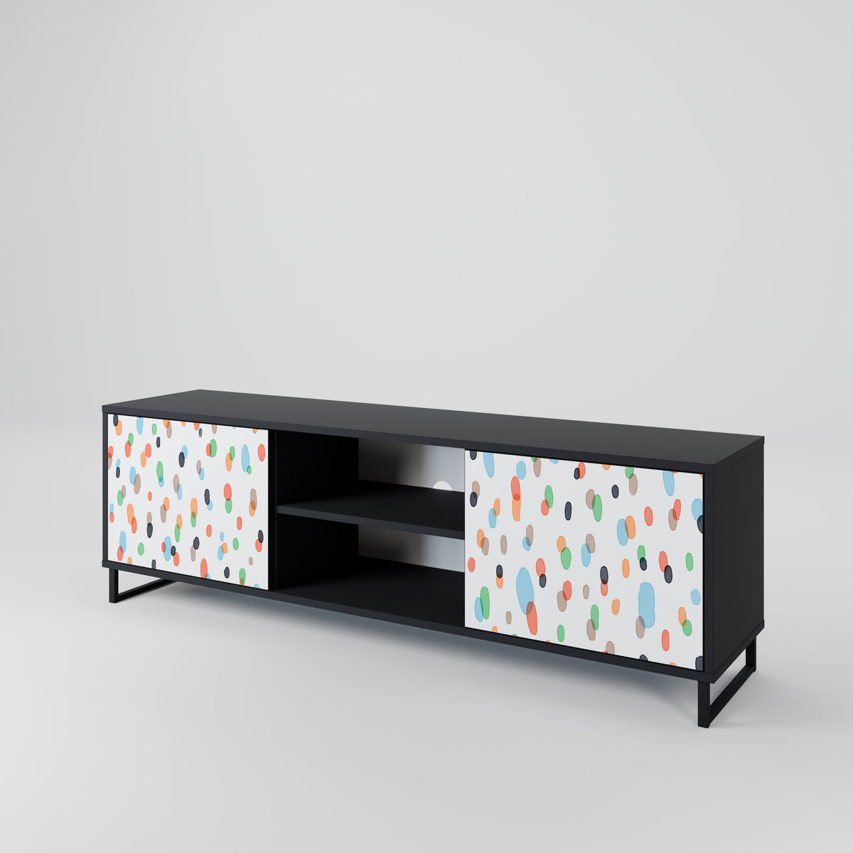 ENERGETIC SPOTS 2-Door TV Cabinet