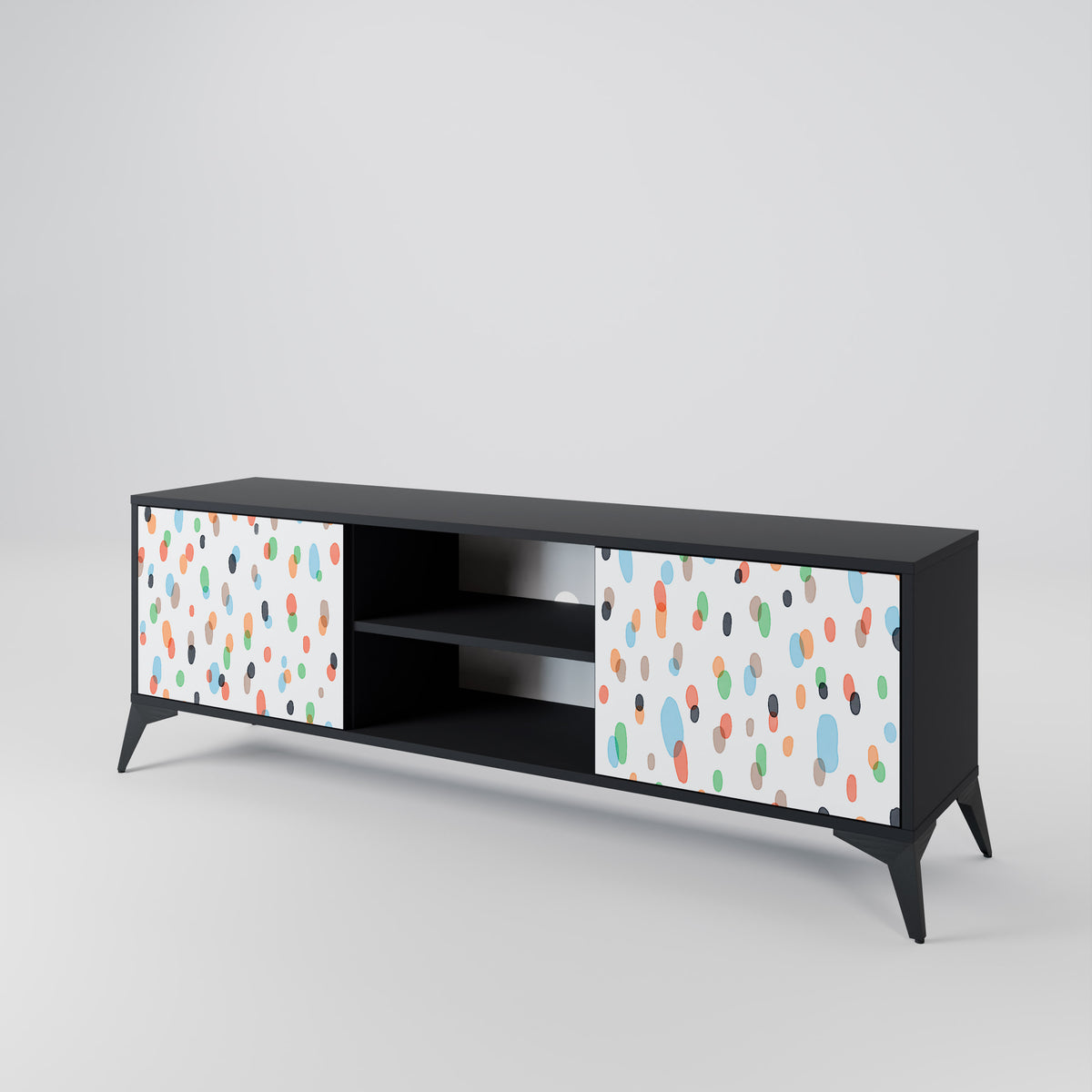 ENERGETIC SPOTS 2-Door TV Cabinet