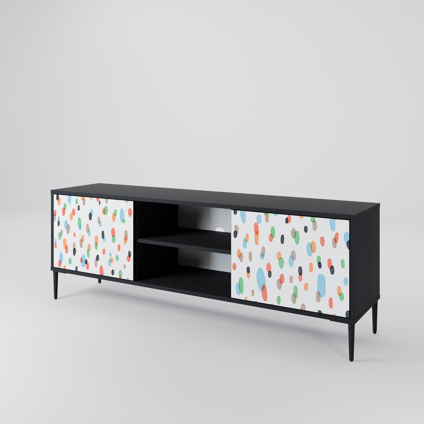 ENERGETIC SPOTS 2-Door TV Cabinet