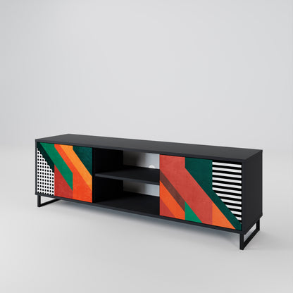 MAKESHIFT ARTISTRY 2-Door TV Cabinet
