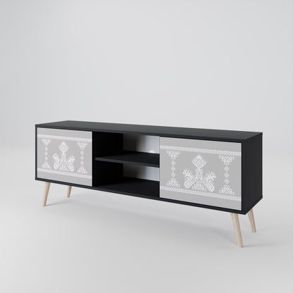 THAI GRAY 2-Door TV Cabinet