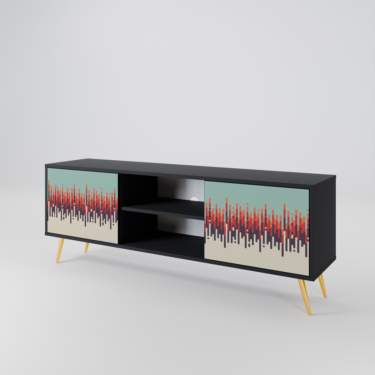CHROMA CONTOURS 2-Door TV Cabinet
