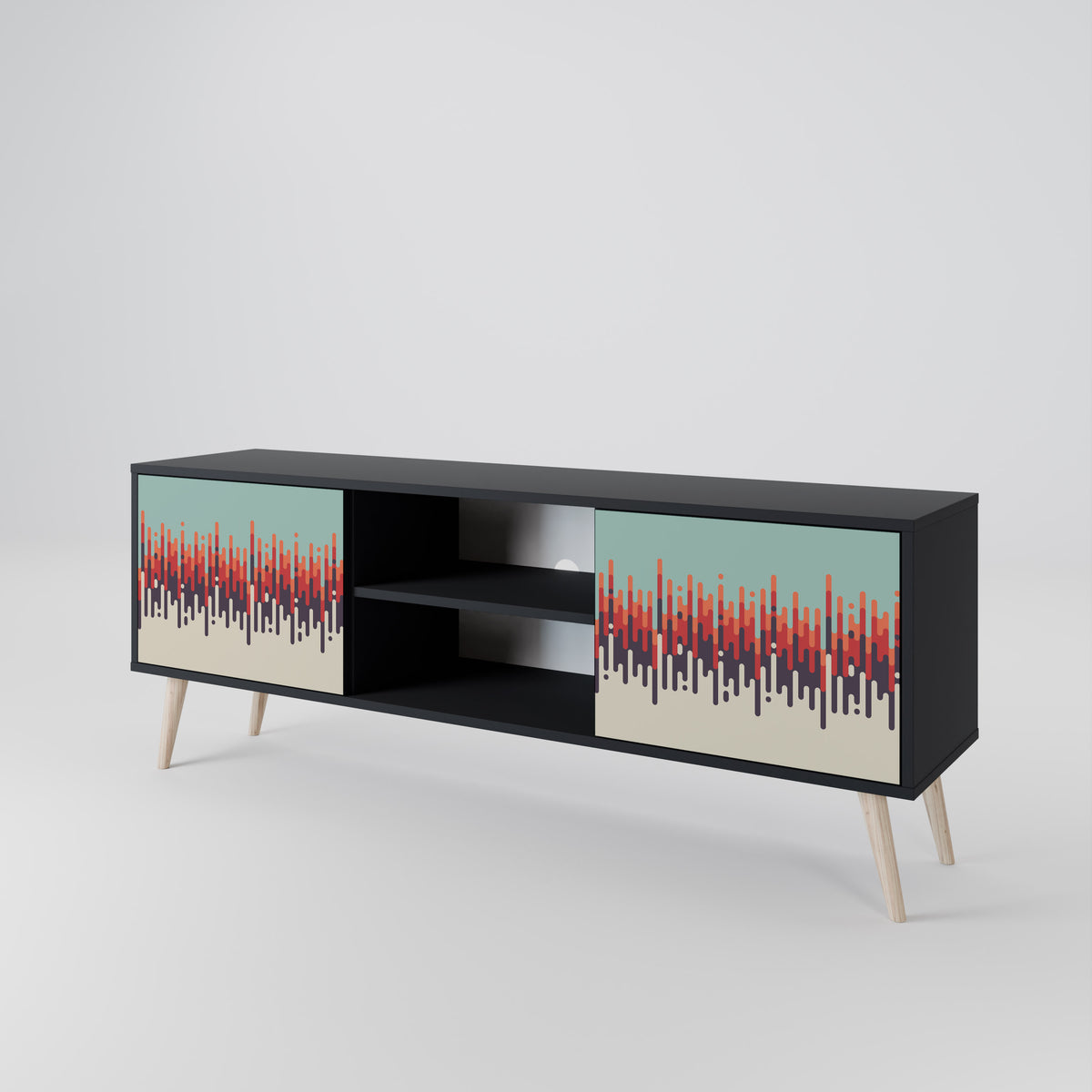 CHROMA CONTOURS 2-Door TV Cabinet