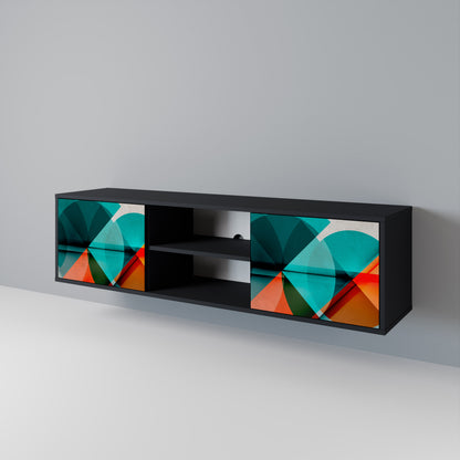 CIRCULAR RHAPSODY 2-Door TV Cabinet