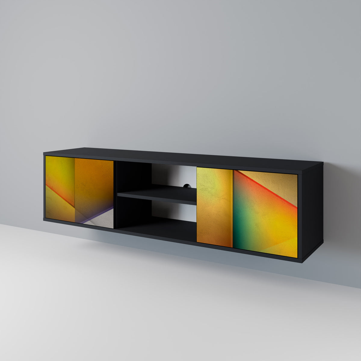 PIERCING SHARPNESS 2-Door TV Cabinet