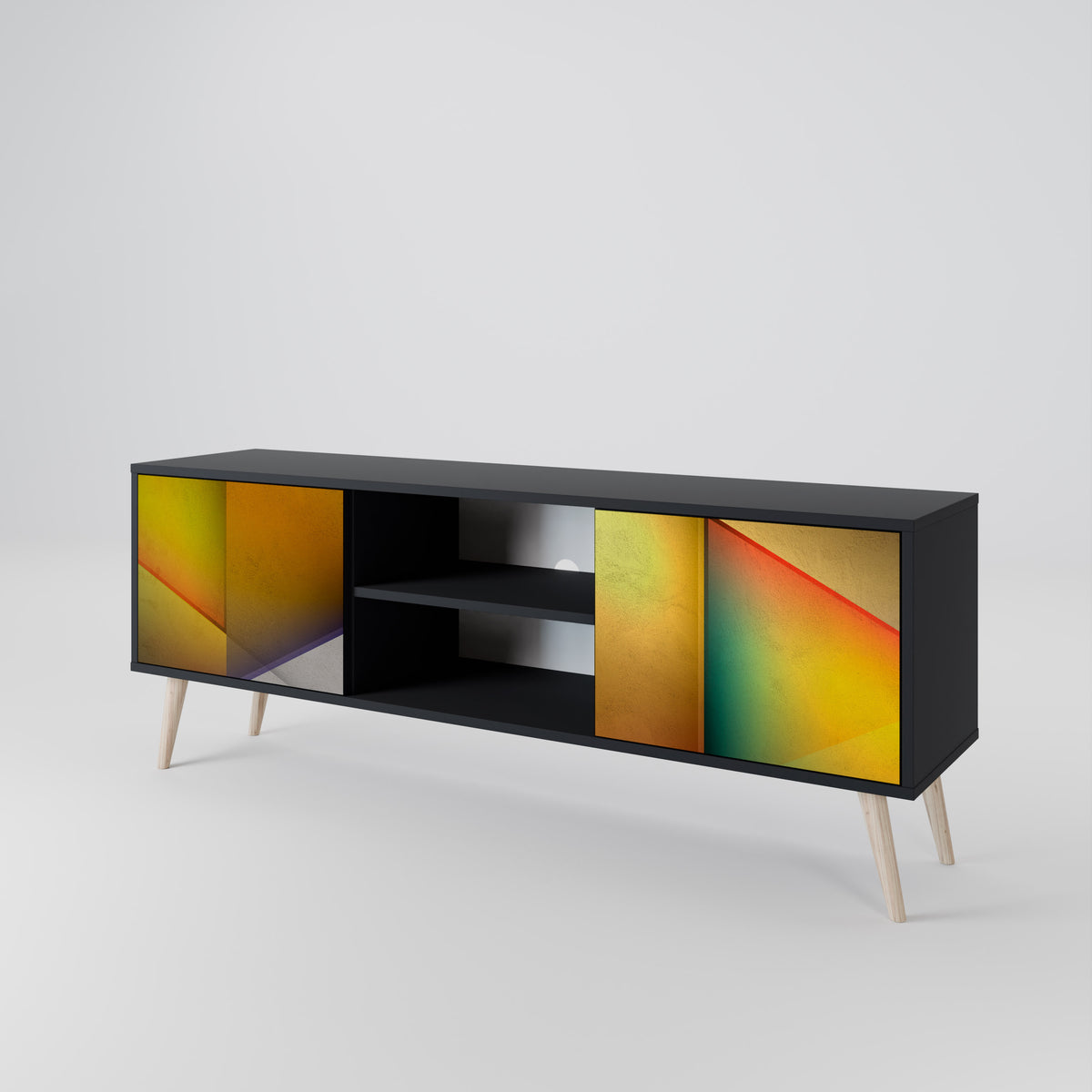 PIERCING SHARPNESS 2-Door TV Cabinet