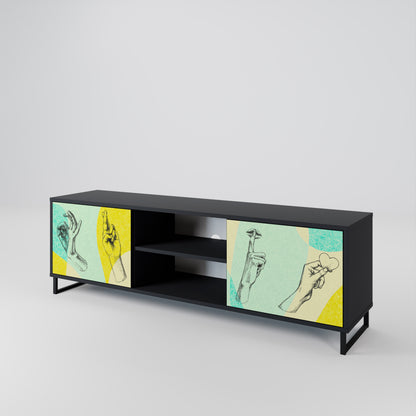 BODY LANGUAGE 2-Door TV Cabinet