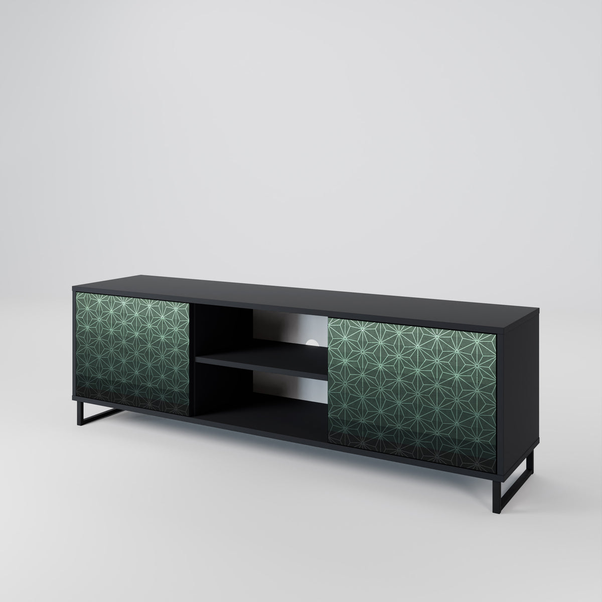 ORNAMENTAL GLIMMER 2-Door TV Cabinet
