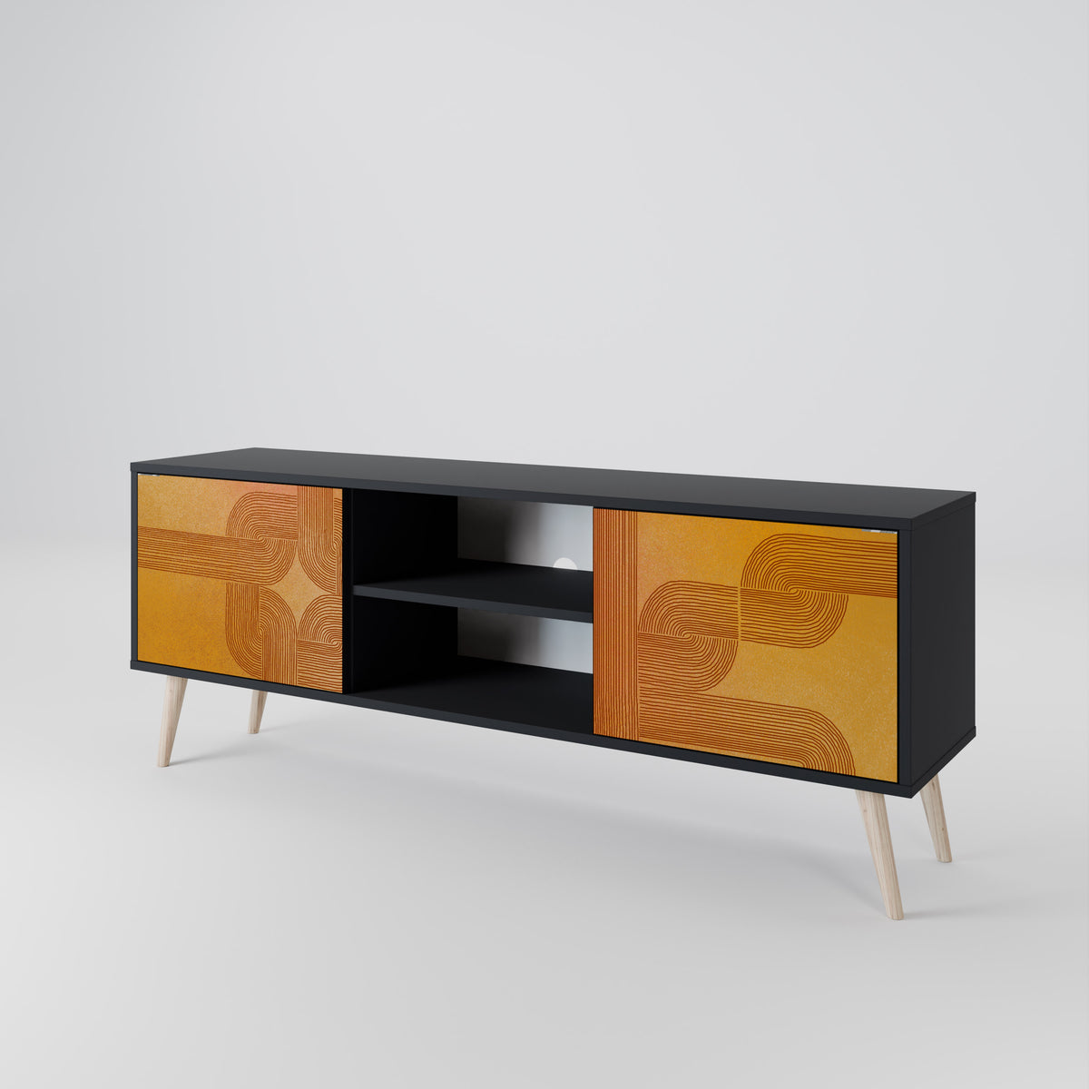 STRENGTHENING RELATION 2-Door TV Cabinet