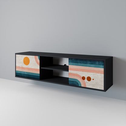 TWO HALVES 2-Door TV Cabinet