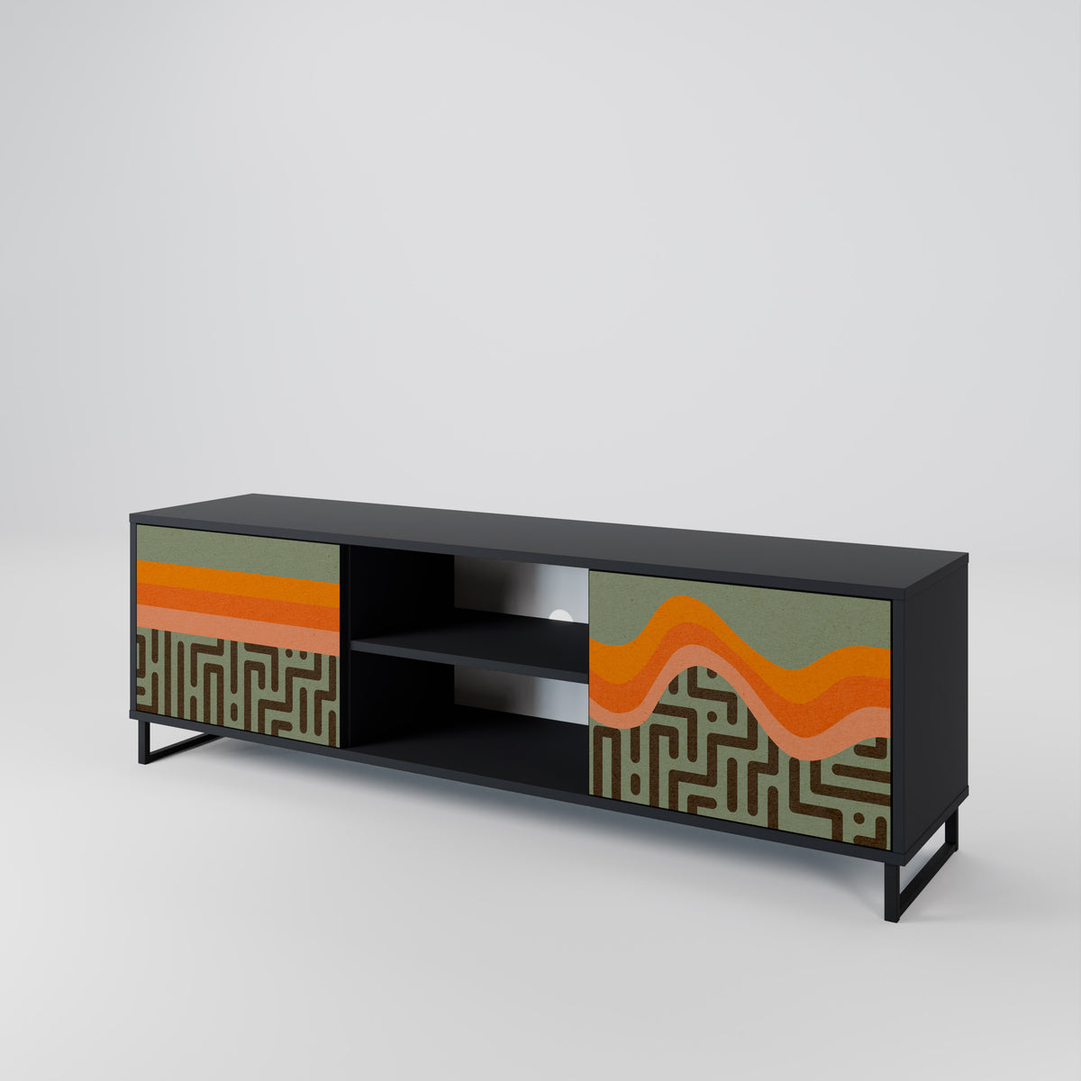 SIMPLE SOLUTIONS 2-Door TV Cabinet