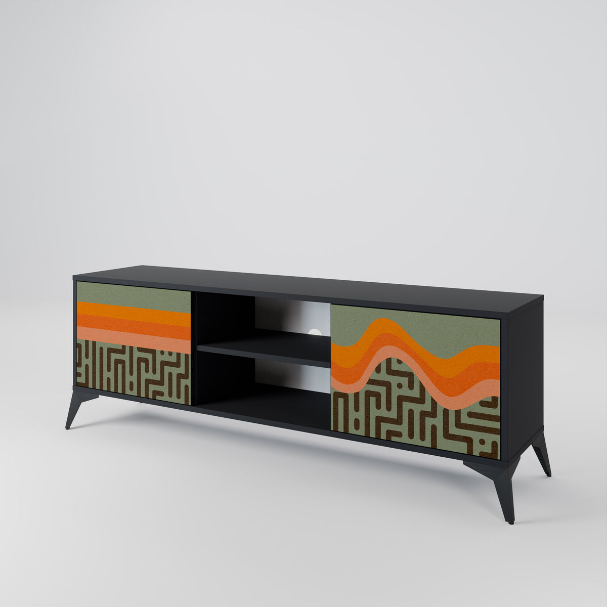 SIMPLE SOLUTIONS 2-Door TV Cabinet