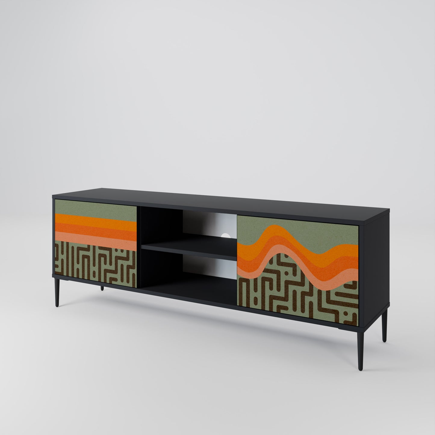 SIMPLE SOLUTIONS 2-Door TV Cabinet