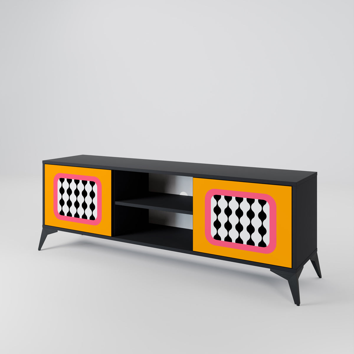 TEARS IN HEAVEN 2-Door TV Cabinet