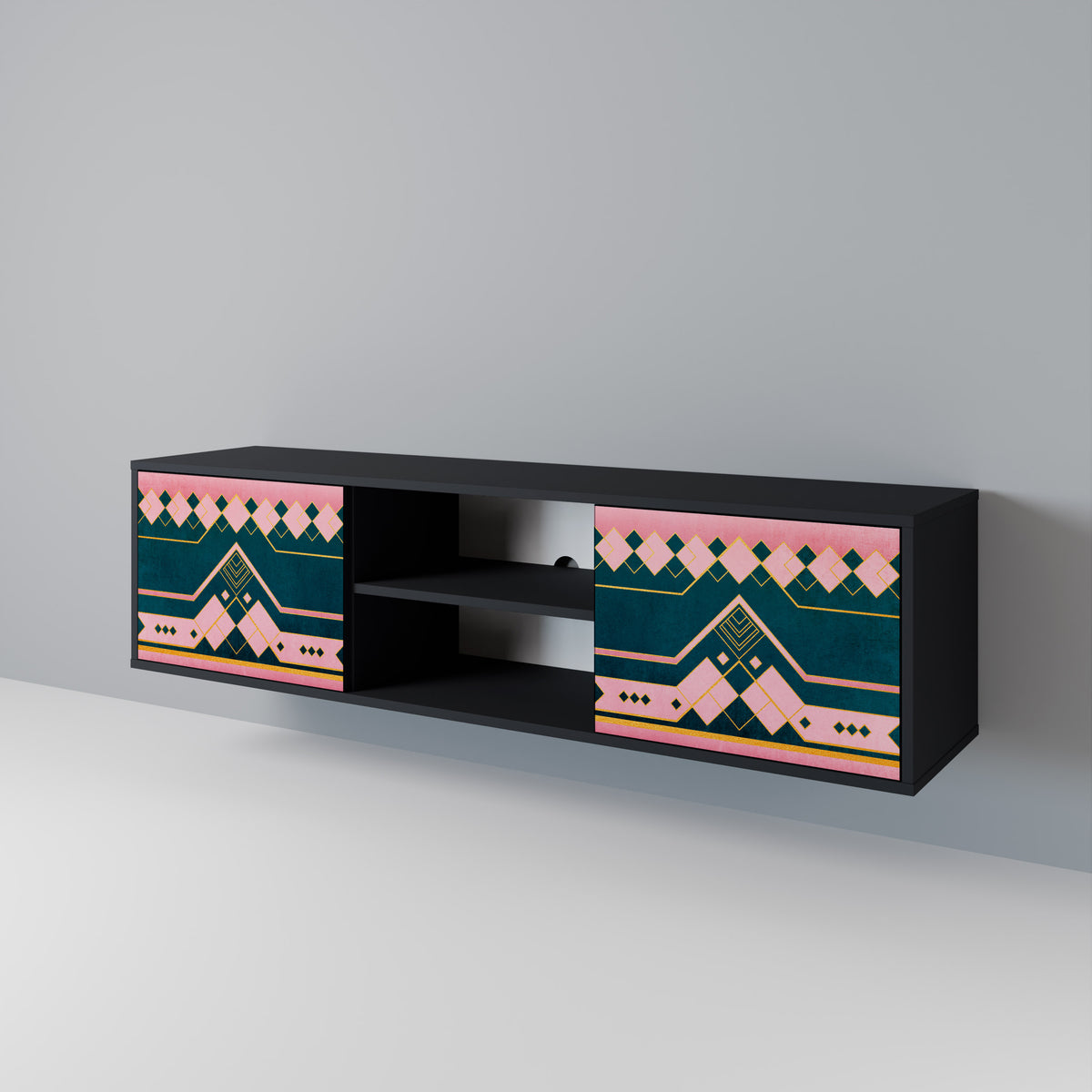 ROYAL COMPOSITION 2-Door TV Cabinet