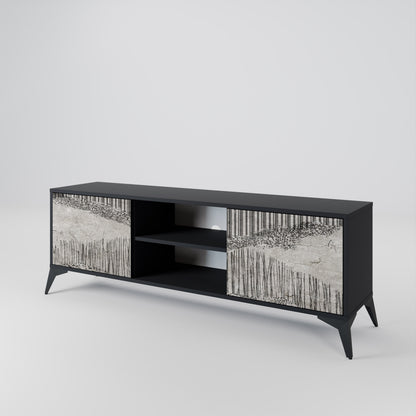 GRAIN LINES 2-Door TV Cabinet
