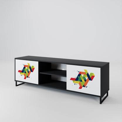 FUTURE SIGN 2-Door TV Cabinet