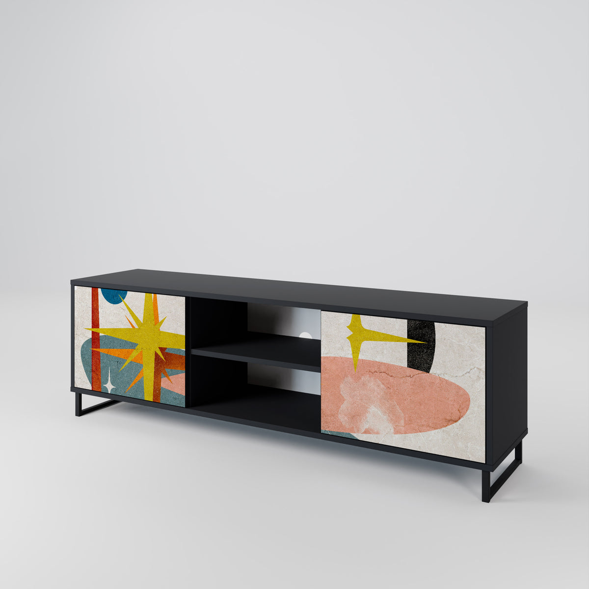 INTERSTELLAR VIBES 2-Door TV Cabinet