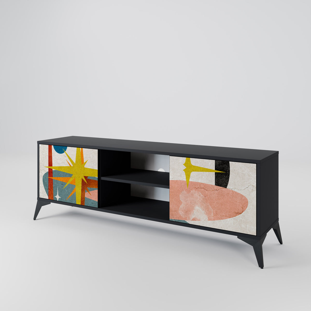 INTERSTELLAR VIBES 2-Door TV Cabinet