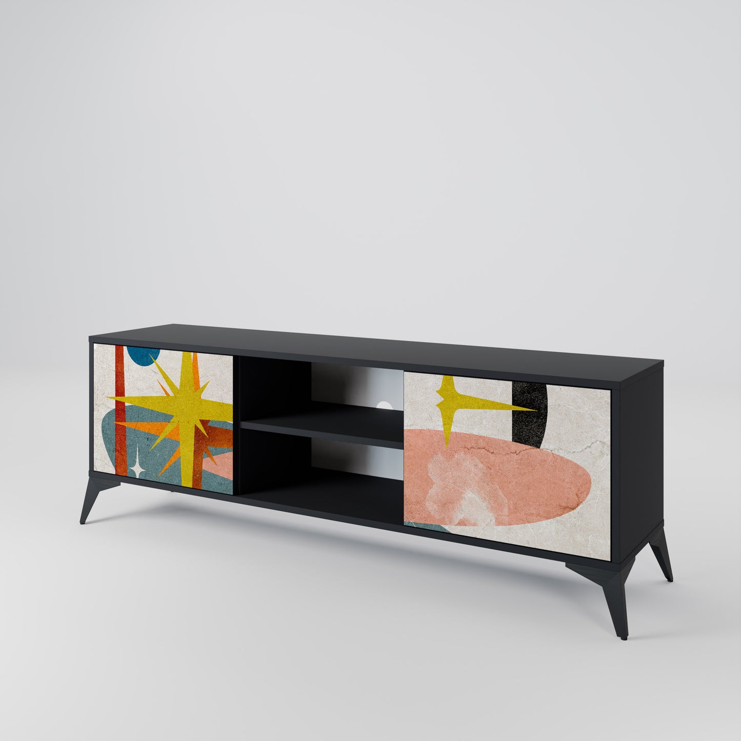 INTERSTELLAR VIBES 2-Door TV Cabinet