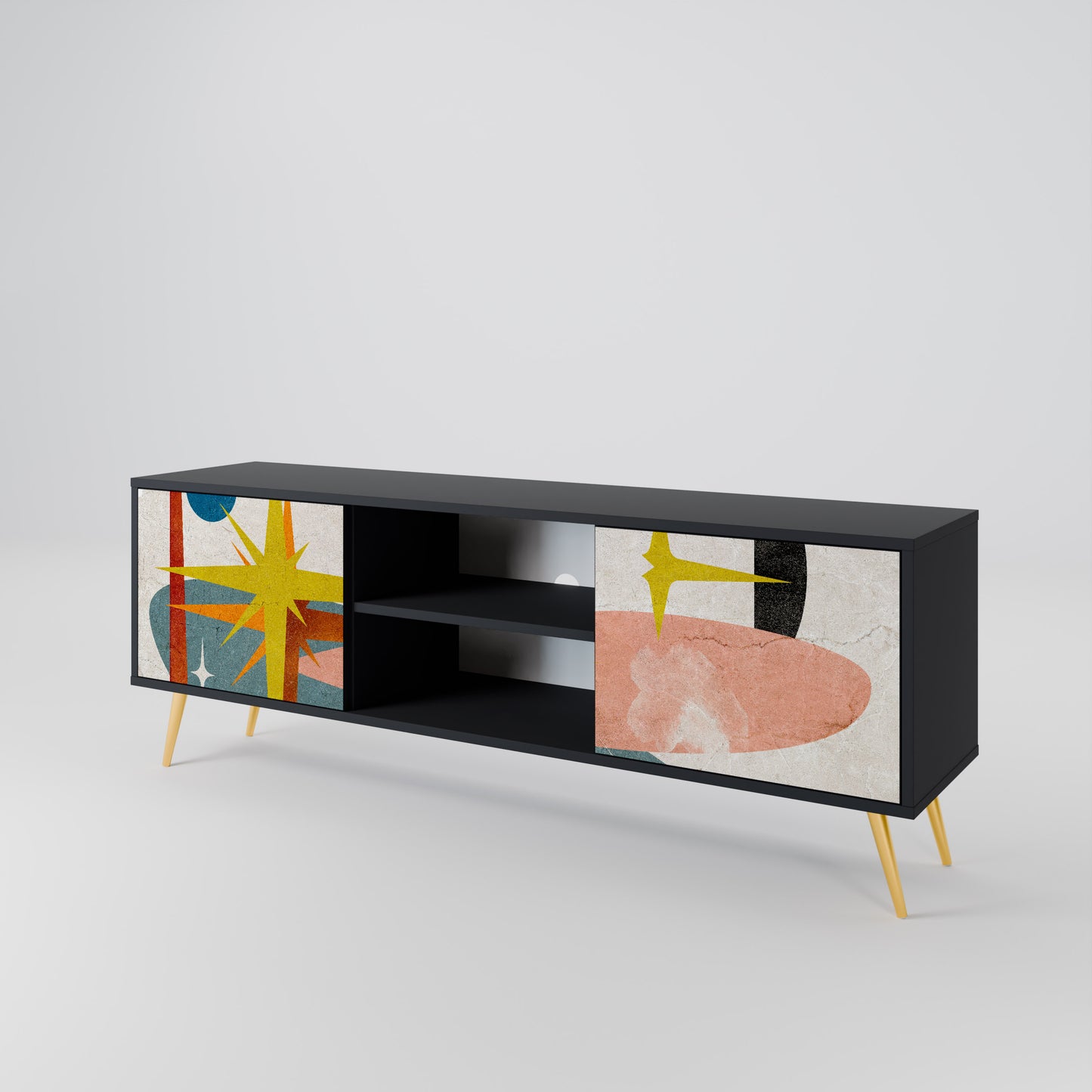 INTERSTELLAR VIBES 2-Door TV Cabinet